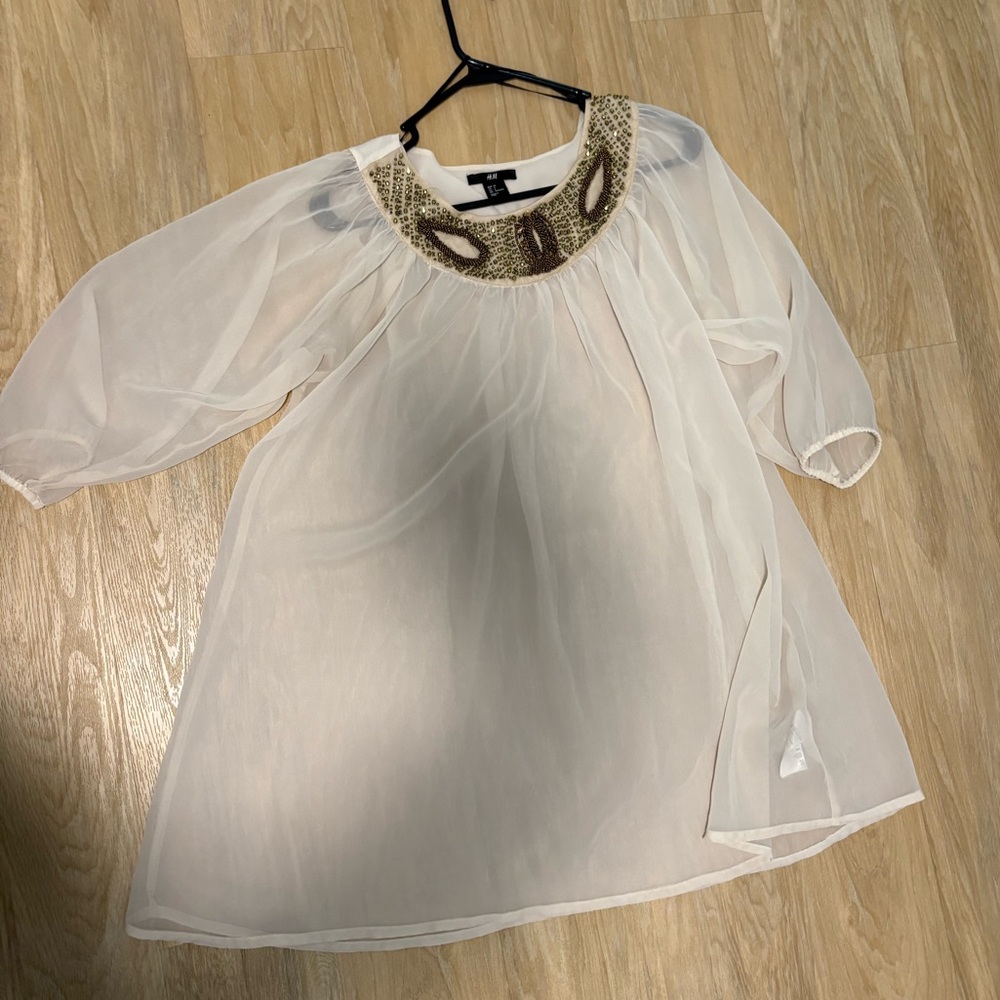 H&M sheer dress